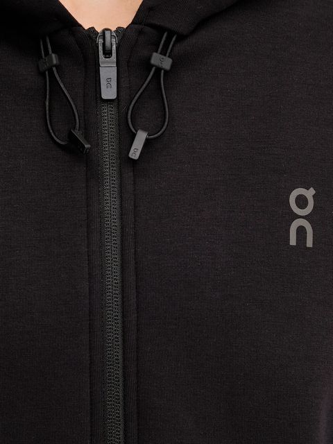 On bluza treningowa Focus Tech kolor czarny z kapturem 1WF30370553