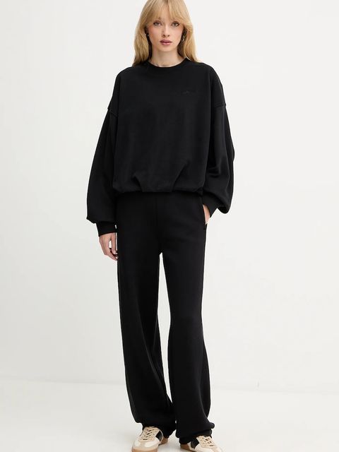 BOSS spodnie dresowe damskie kolor czarny gładkie 50551504 - zdjęcie produktu nr 2