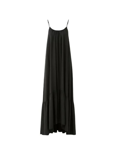 Eleh ruffled slip maxi dress - Black - zdjęcie produktu nr 1