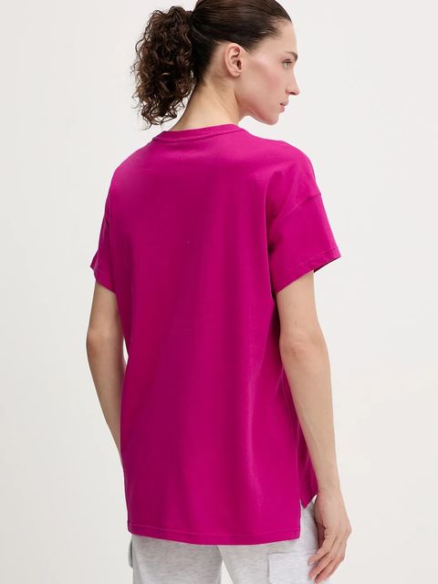 Dkny t-shirt bawełniany damski kolor różowy DP6T1534 - zdjęcie produktu nr 2