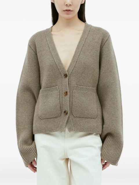 KHAITE The Scarlet cashmere cardigan - Neutrals - zdjęcie produktu nr 1