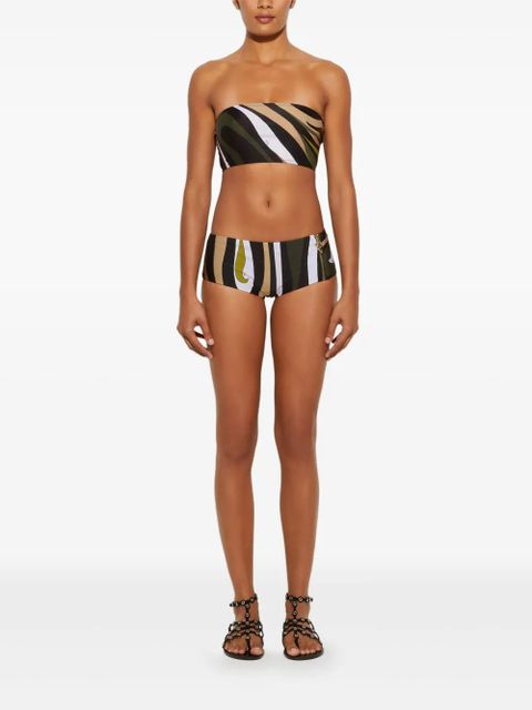 PUCCI Marmo-print bikini briefs - Green - zdjęcie produktu nr 2