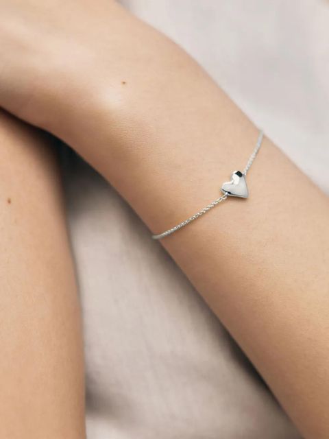 Monica Vinader heart chain bracelet - Silver - zdjęcie produktu nr 2