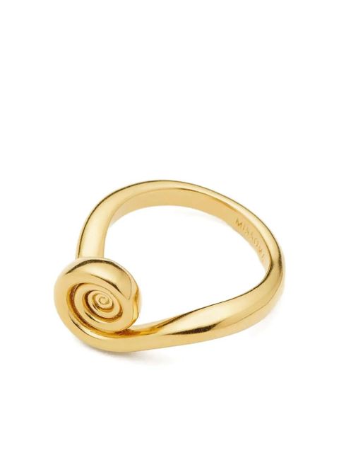 Missoma spiral-motif stacking ring - Gold - zdjęcie produktu nr 2