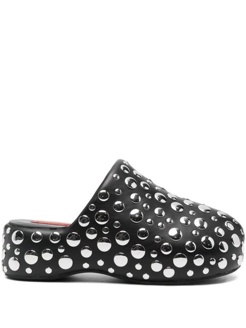 Simon Miller Studded Bubble Clogs - Black - zdjęcie produktu nr 1