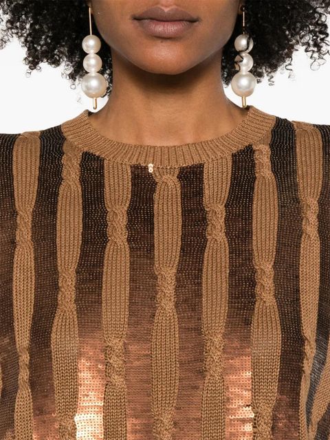 Max Mara Empoli sweater - Brown