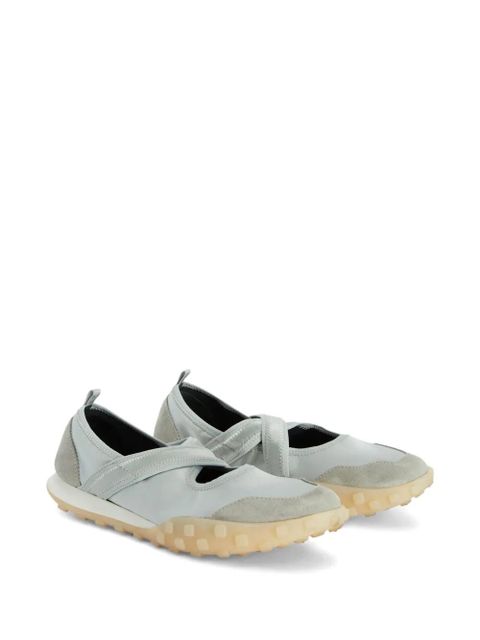 Jil Sander Moon round-toe ballerina - Blue - zdjęcie produktu nr 2