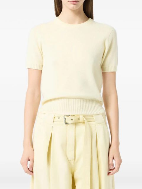 Blumarine short-sleeve sweater - Neutrals