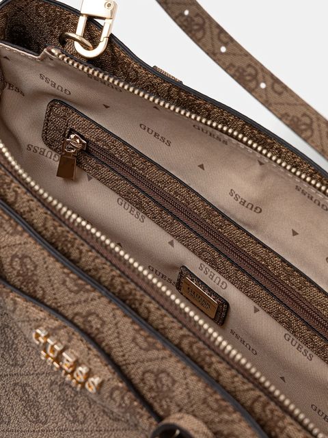 Guess torebka KATYA kolor beżowy HWSG96 52060