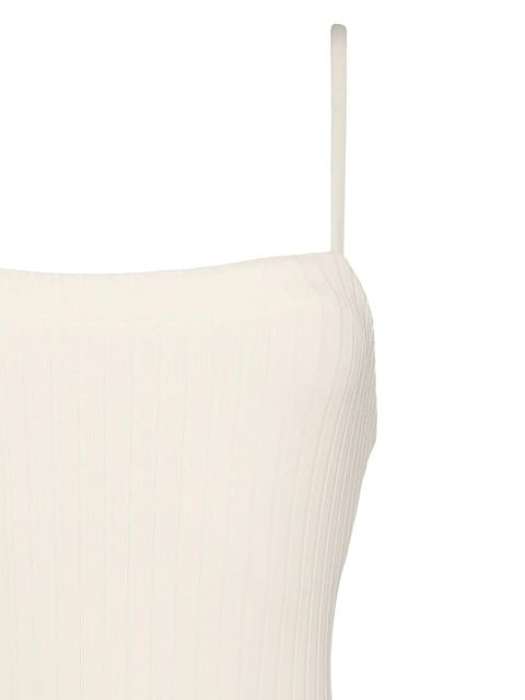 ERES Tropicalia ribbed swimsuit - White - zdjęcie produktu nr 2