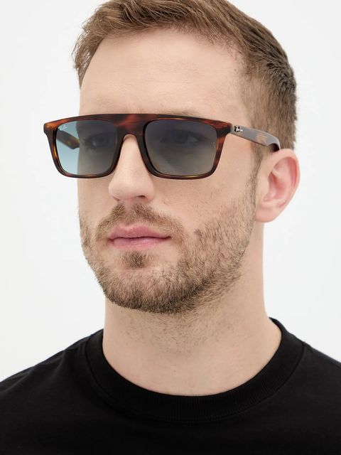 Ray-Ban okulary przeciwsłoneczne kolor brązowy 0RB2222 - zdjęcie produktu nr 1