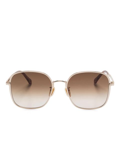 Chloé Eyewear Zelie sunglasses - Gold - zdjęcie produktu nr 1
