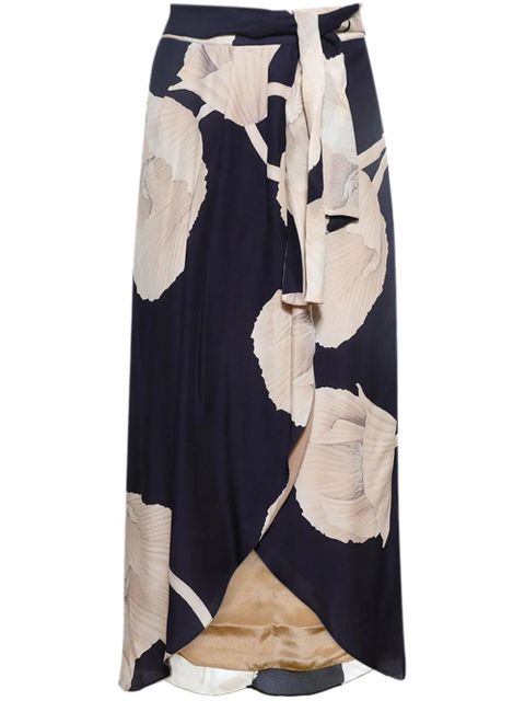 Johanna Ortiz Naturalism wrap skirt - Blue - zdjęcie produktu nr 1