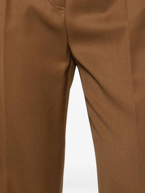 Max Mara pleat-detail trousers - Brown
