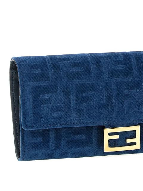 FENDI Baguette wallet-on-chain - Blue