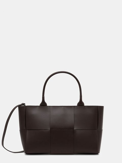 Answear.LAB torebka skórzana kolor brązowy - zdjęcie produktu nr 1