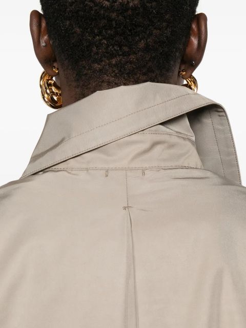 TOTEME drop-shoulder trench coat - Neutrals