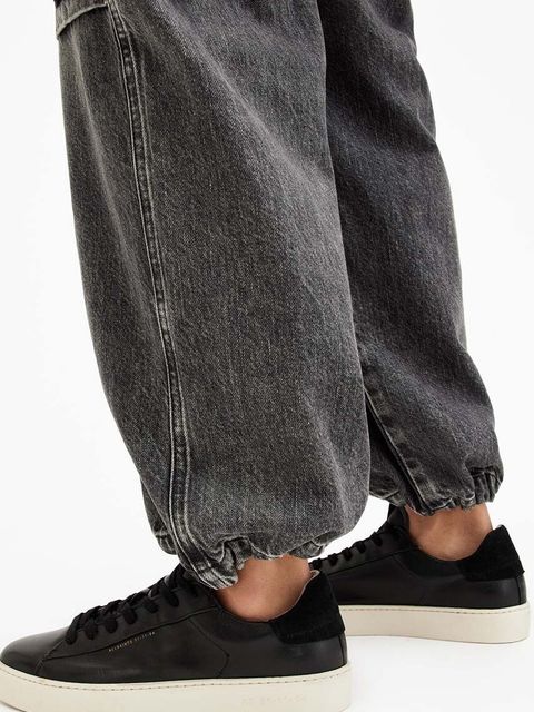 AllSaints sneakersy skórzane Shana Sneaker kolor czarny W105FB