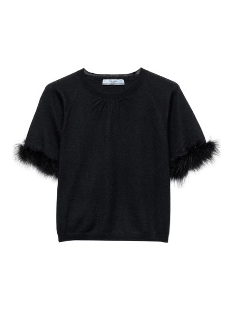 Prada cashmere top - Black - zdjęcie produktu nr 1