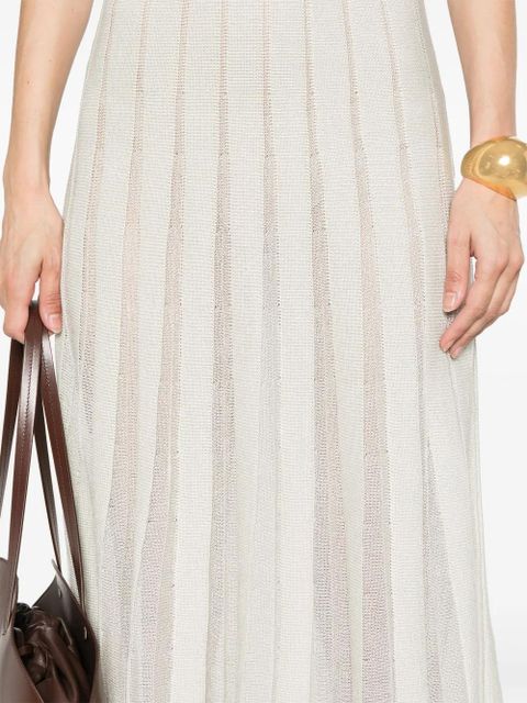 Golden Goose Muma maxi dress - Neutrals - zdjęcie produktu nr 2