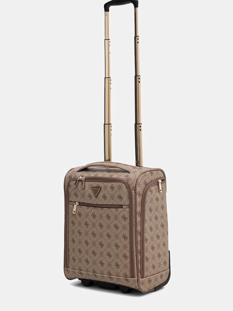 Guess walizka SILIA SMALL kolor beżowy TWGP98 90972