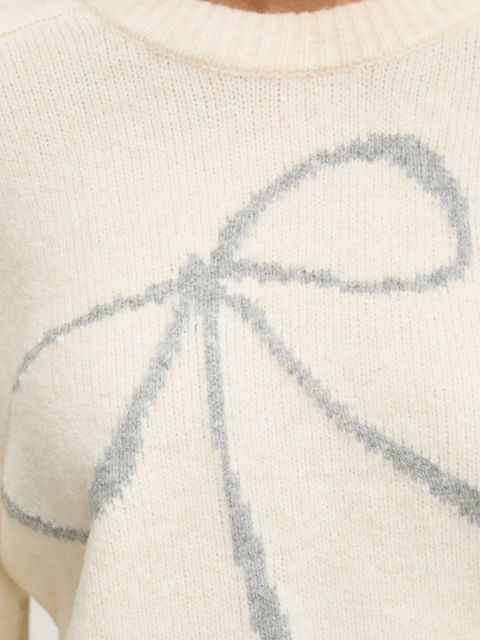 Abercrombie & Fitch sweter z domieszką wełny damski kolor beżowy KI150-4364