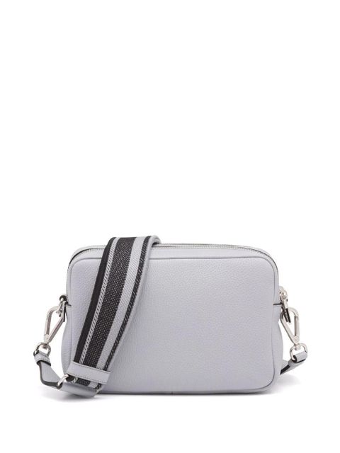 Prada Flou logo-plaque shoulder bag - Grey