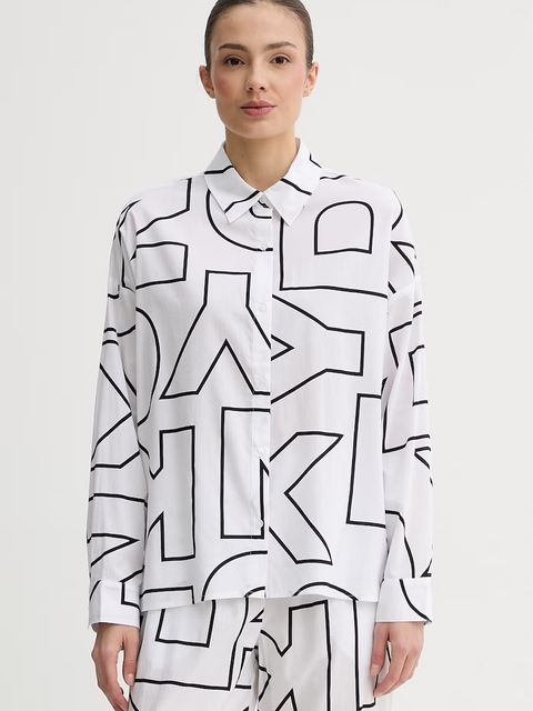 DKNY piżama dwuczęściowa damska bawełniana - zdjęcie produktu nr 1