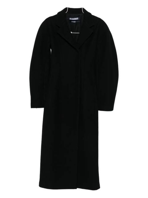 Jacquemus Le Curvo coat - Black - zdjęcie produktu nr 2