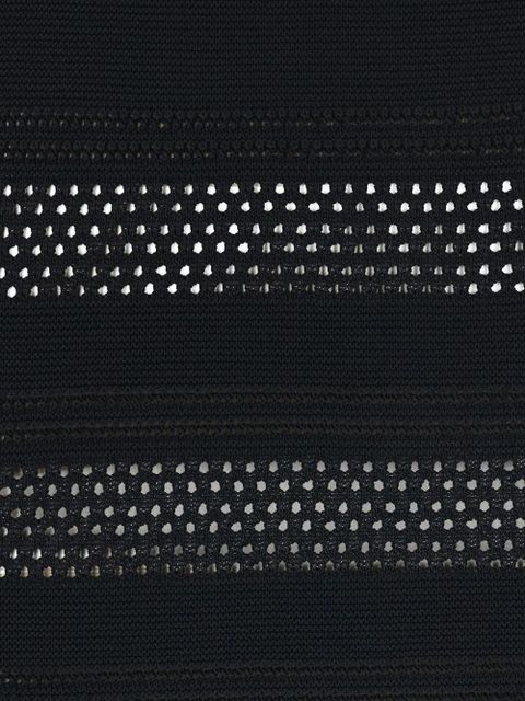 TWINSET ruffled-detail skirt - Black