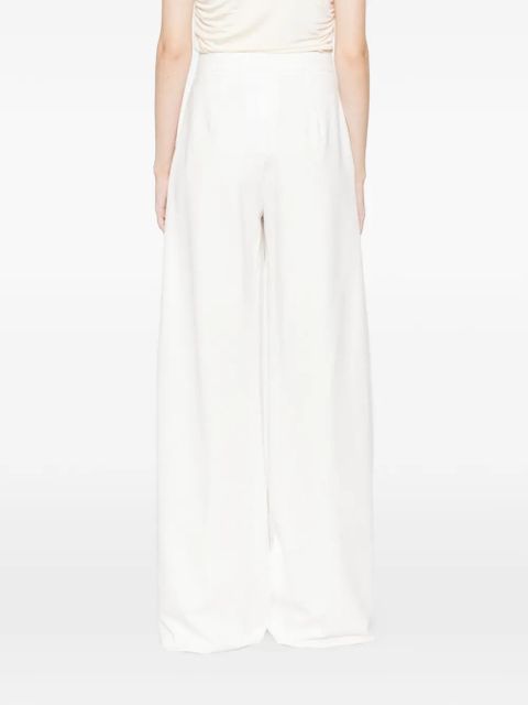 Max Mara wide-leg palazzo pant - White