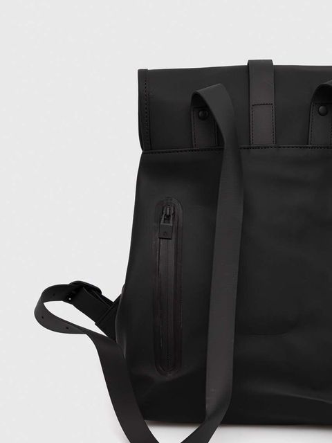 Rains plecak 13040 Backpacks kolor czarny duży gładki
