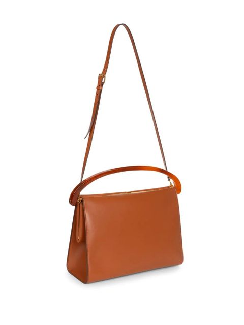 DRIES VAN NOTEN large leather tote bag - Brown