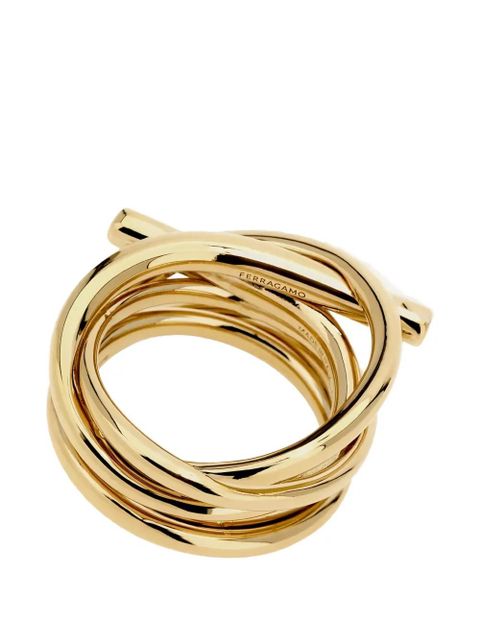 Ferragamo Gancini ring - Gold - zdjęcie produktu nr 2