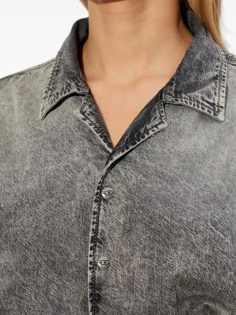 Diesel De-Staly-S tie-waist mini dress - Grey