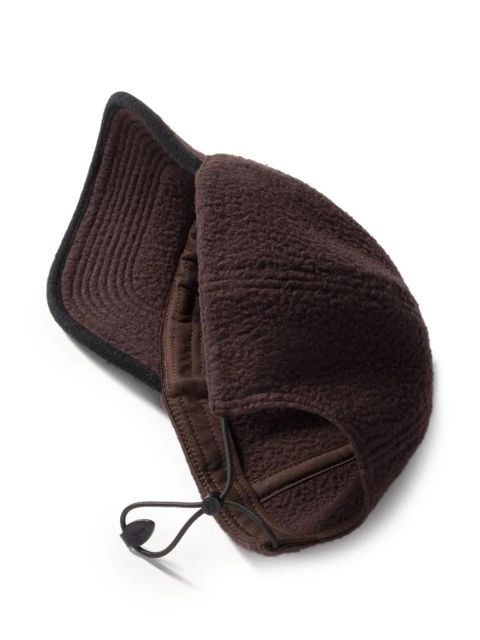 Miu Miu fleece baseball cap - Brown
