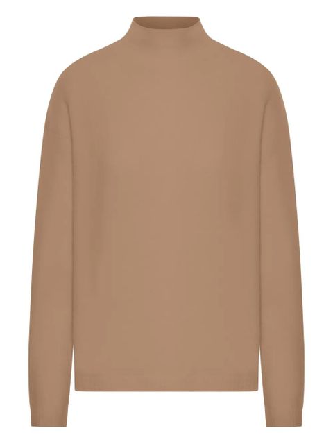 Max Mara mock-neck sweater - Brown - zdjęcie produktu nr 1
