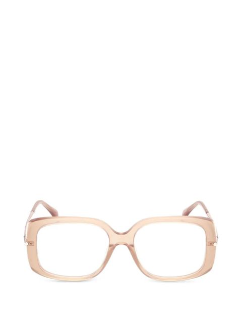 Max Mara Eyewear square-frame glasses - Neutrals - zdjęcie produktu nr 1