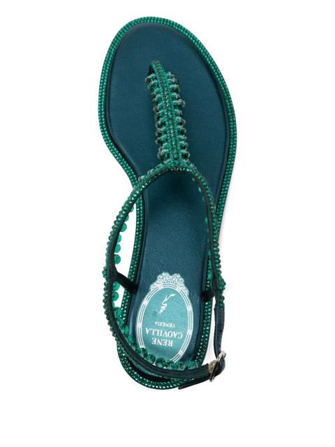 René Caovilla Diana sandals - Green