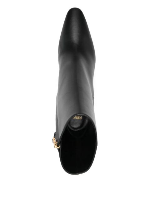 FENDI Arco point-toe ankle boots - Black