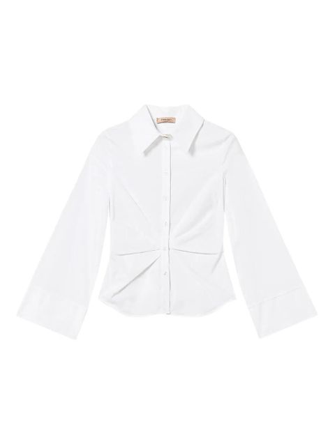 TWINSET draped button-down shirt - White - zdjęcie produktu nr 1
