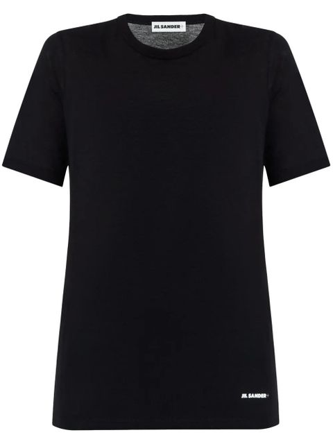 Jil Sander logo-print cotton t-shirt - Black - zdjęcie produktu nr 1