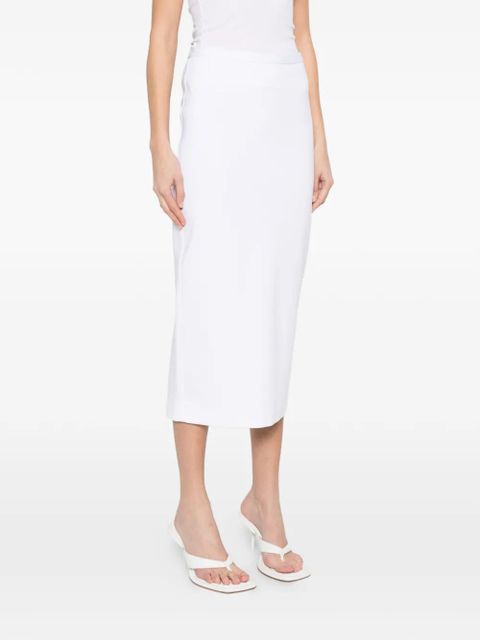 Max Mara midi pencil skirt - White