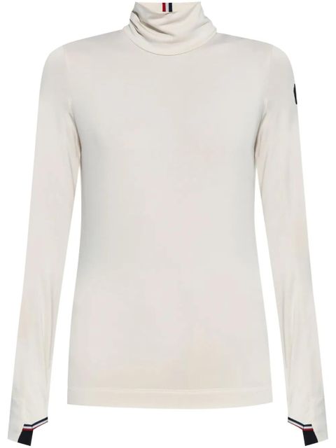 Moncler Grenoble logo-appliqué sweater - Neutrals - zdjęcie produktu nr 1