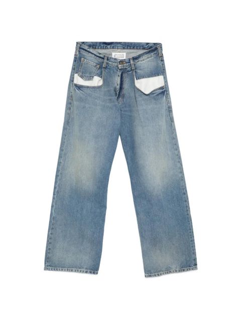 Maison Margiela straight-leg jeans - Blue - zdjęcie produktu nr 1