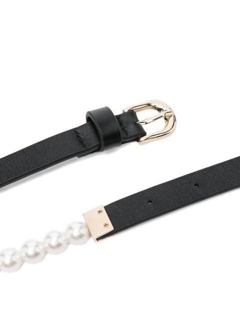 Maje pearl buckle belt - Black - zdjęcie produktu nr 2
