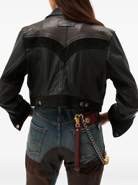 Versace buttoned patch jacket - Brown