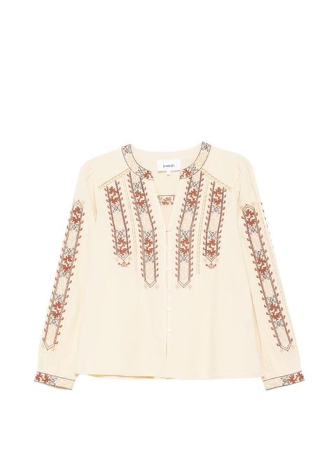 Ba&Sh Faustina embroidered blouse - Neutrals - zdjęcie produktu nr 1