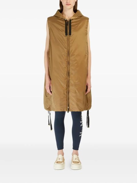 Max Mara sleeveless puffer jacket - Brown - zdjęcie produktu nr 2