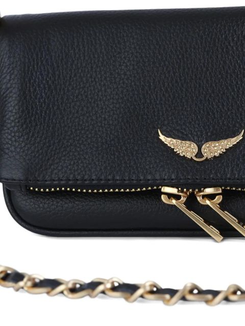 Zadig&Voltaire leather shoulder bag - Black